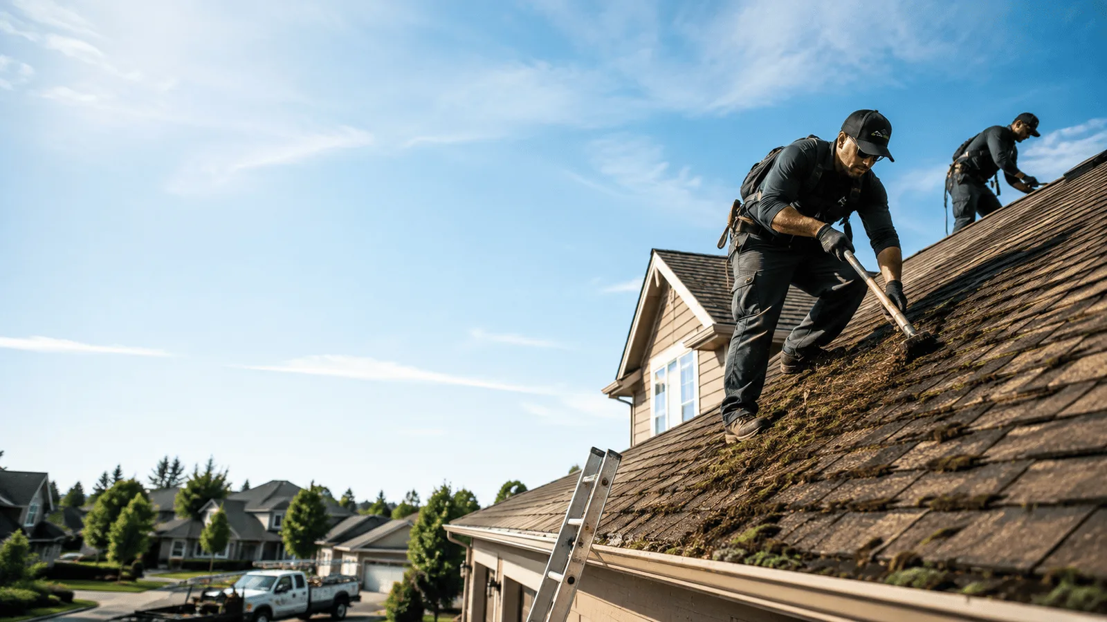 Roof Moss Removal in Fisher, MN near me